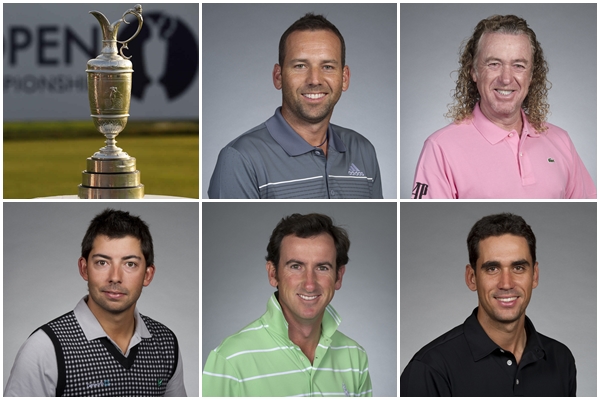Españoles en el Open 2014