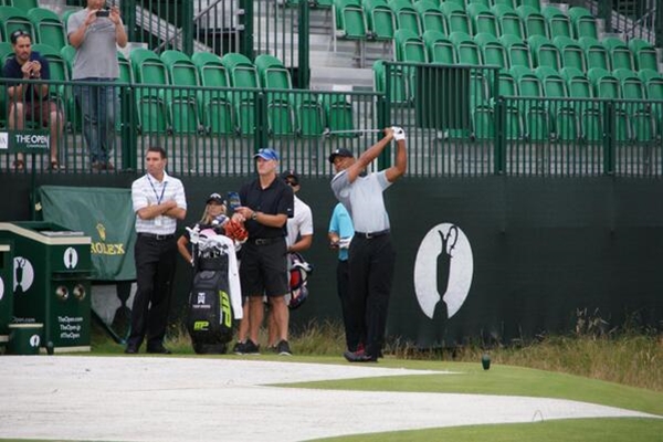 Tiger Woods en Hoylake Foto: @The_Open