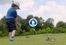 James Grimes, otro niño prodigio del golf con tan solo tres años (VÍDEO)