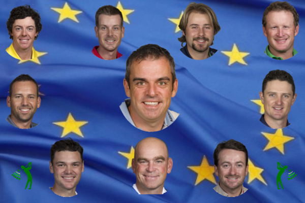 Team Europe 2014 a falta de las tres invitaciones