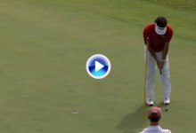 Bubba Watson perdió en el PlayOff el 32 PGA Grand Slam de Golf al fallar este putt de un metro (VÍDEO)