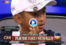 No se pierdan la emotiva entrevista a Dylan, la joven promesa argentina de 10 años (VÍDEO)