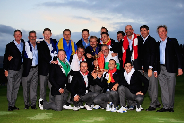 Equipo europeo Ryder Cup 2014 Foto: Getty Images