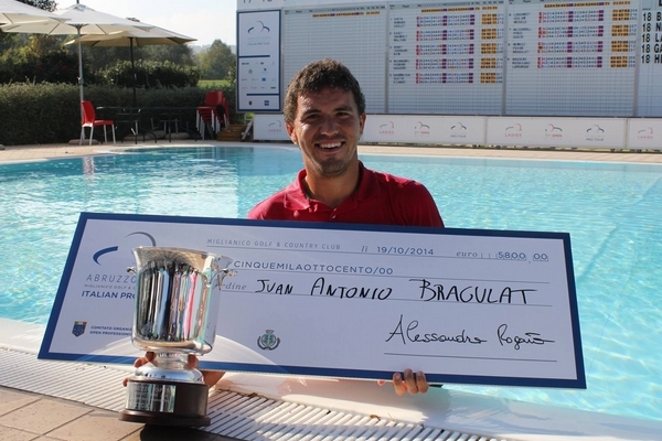 Juan Antonio Bragulat campeon en el Abruzzo Open