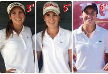 Dominio español en el Ranking Amateur Europ. Noemí Jiménez (3ª), Luna Sobrón (5ª) y Marta Sanz (6ª)