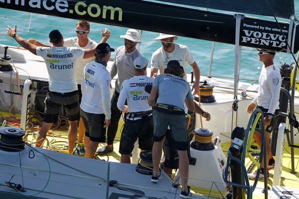 Team Brune 2ª Etapa Ainhoa Sanchez-Volvo Ocean Race