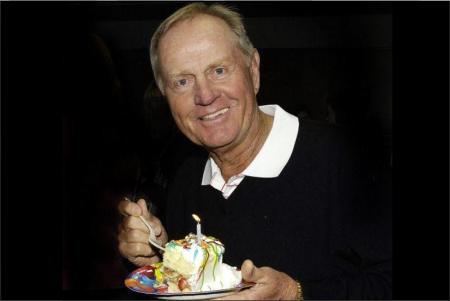 Jack Nicklaus celebrando su 73 cumpleaños. Foto: @jacknicklaus