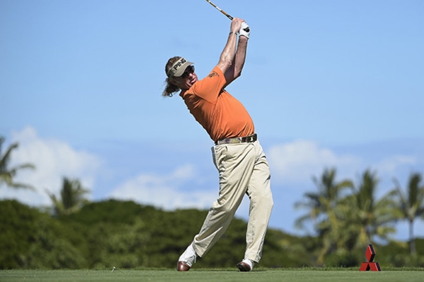 Miguel Angel Jimenez en Hawai Foto PGA Tour