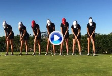 Las chicas de golf de San Diego State son muy buenas. «Hole in Seven» y otros Trick Shots (VÍDEO)