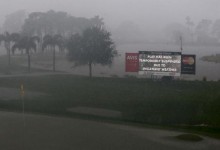 Rayos, vientos de más 80 kms. por hora y las fuertes lluvias suspenden el Honda en Florida