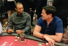 Tiger recauda fondos para su fundación jugando al póker junto a Mark Cuban