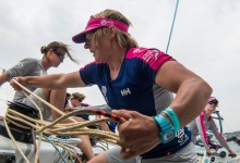 Volvo Ocean Race, etapa 8: Comienzo color de rosa
