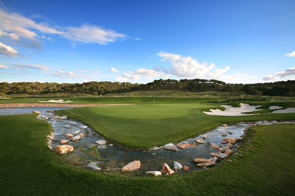 Vista del Hoyo 14 de Las Colinas Golf & CC