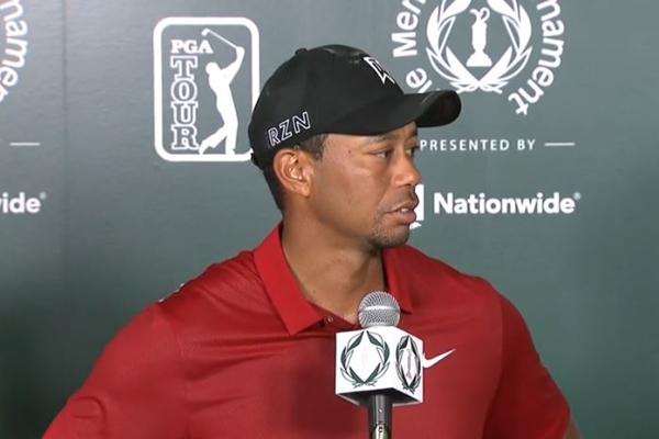 Tiger Woods declas Memorial