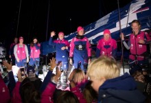 Victoria histórica del equipo femenino Team SCA en la etapa 8 de la Volvo Ocean Race