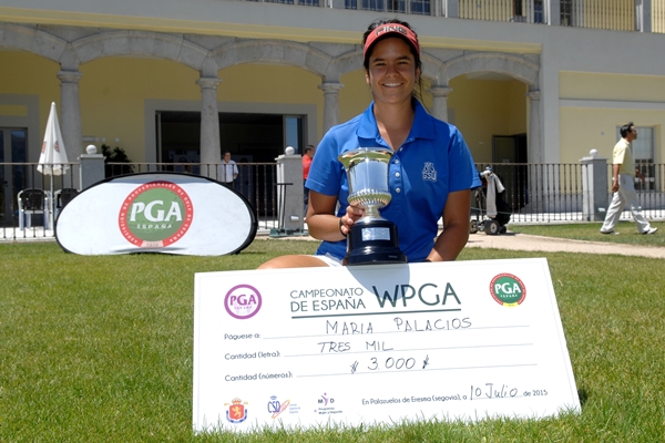 María Palacios Campeona WPGA Foto Luis Corralo