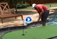 El Plastic-Golf o cómo desesperarse para meter la bola en el agujero. Divertidísimo (VÍDEO)