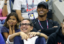 Nadal invitó a Tiger a su palco del US Open de tenis. La prensa americana compara la crisis de ambos