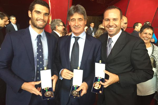 Sergio Garcia Medalla de Oro al Merito Deportivo