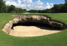 El bunker-cueva con el que muchos jugadores tendrán pesadillas en El Camaleón Course