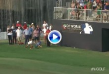 ¡Increible! Dos niños le birlan la bola a Kaymer en el antegreen ante la mirada de un marshall (VÍDEO)