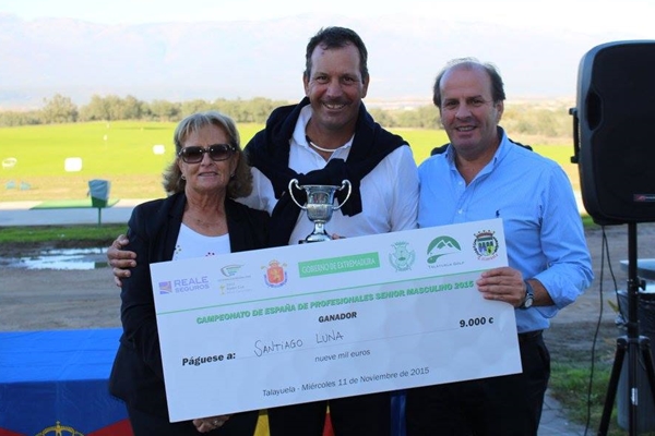 Santi Luna vencedor en el Campeonato de España de Profesionales Senior