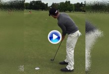 ¡Vaya golpe! Jugador del PGA Lat. mete un enorme putt jugando con la pendiente del green (VÍDEO)