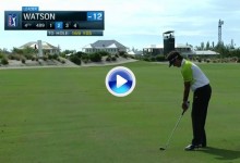 Bubba Watson protagonizó el golpe del día en el PGA Tour con un eagle desde más de 150 m. (VÍDEO)