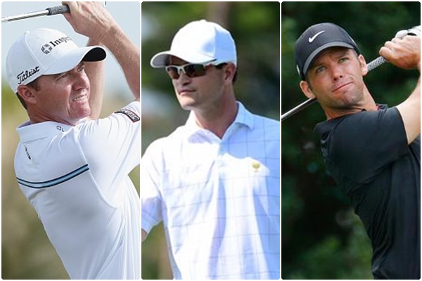 Jimmy Walker. Zach Johnson y Paul Casey