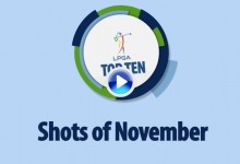 Estos son los 10 mejores golpes de noviembre en la LPGA, Circuito Femenino Estadounidense (VÍDEO)