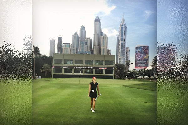 Paige Spiranac en Dubai