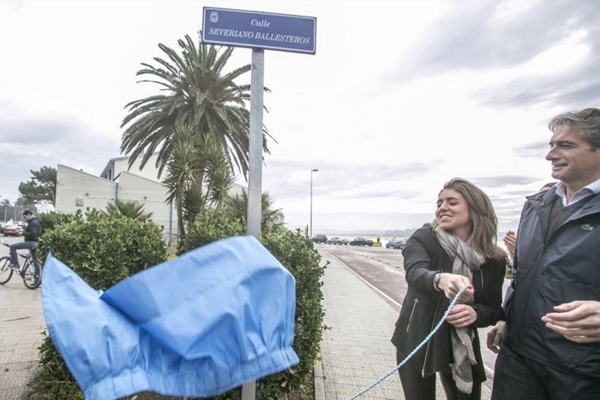 Seve Ballesteros ya tiene su calle en Santander. Foto: El Diario Montañes