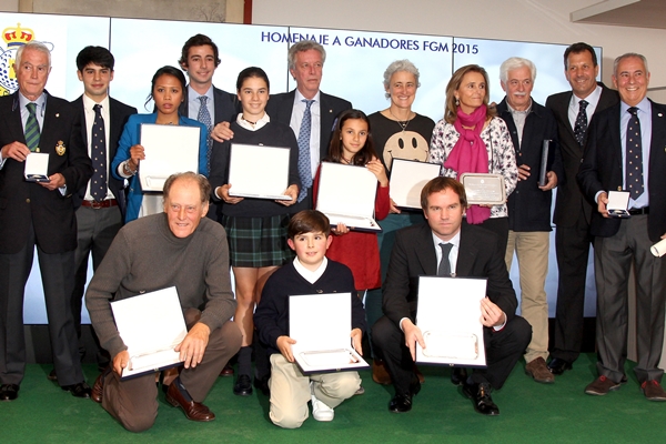 Homenaje a los ganadores madrileños 2015 y medallas. Foto: Fernando Herranz