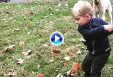 Tiene dos años y un swing que muchos amateurs desearían. Para pedir a los Reyes Magos (VÍDEO)