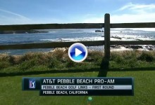 AT&T Pebble Beach (J1): Resumen con los mejores golpes -de amateurs y Pros- de la jornada (VÍDEO)