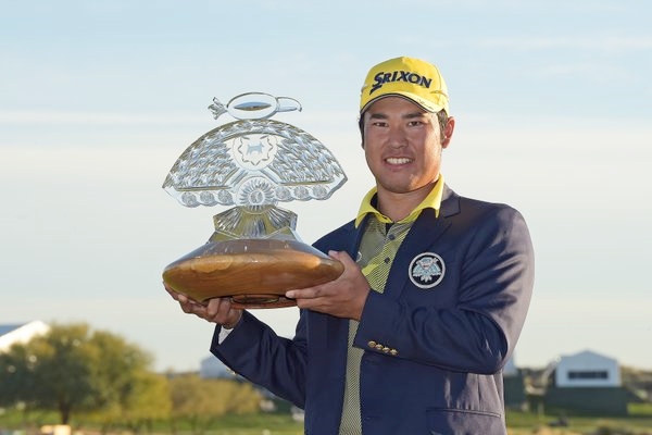 Hideki Matsuyama campeón en el Phoenix Open. Foto: @PGATOUR