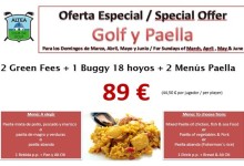 Altea GC, clásico de la CostaBlanca, ofrece el mejor plan dominical: golf y paella al mejor precio