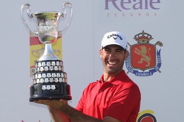 Álvaro Quirós campeón del Open España en 2010. Foto: Fernando Herranz