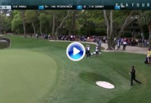 El Golf es duro: Graham DeLaet intentó un Flop Shot pero… apenas movió la bola (VÍDEO)
