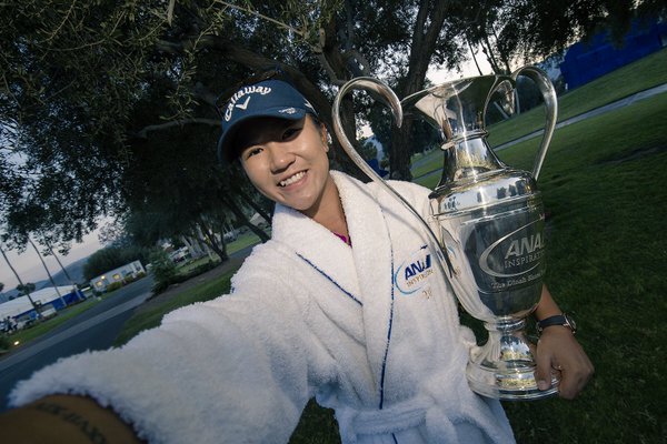 Lydia Ko campeona en el ANA Inspiration. Foto: @LPGA
