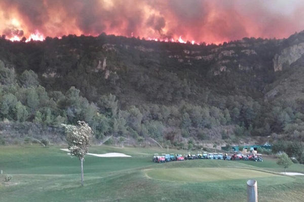 Incendio La Galiana