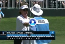John Daly y Rocco Mediate felicitaron a Miguel Ángel Jiménez por este  fantástico «purazo» (VÍDEO)