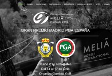 El Gran Premio Madrid – PGA del Circuito Meliá Hotels Internacional Premium tendrá web propia