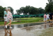 Los pronósticos se cumplieron: las lluvias obligan a suspender la 3ª j. del PGA y podría acabar el lunes