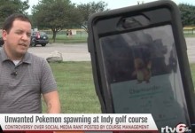 Un campo de golf de Indiana declara el complejo “zona libre de Pokémon” tras muchas invasiones