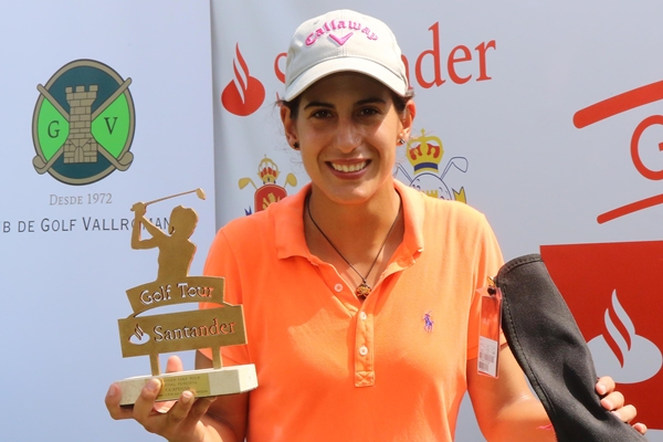 Carolina González campeona en Vallromanes. Foto: Fernando Herranz