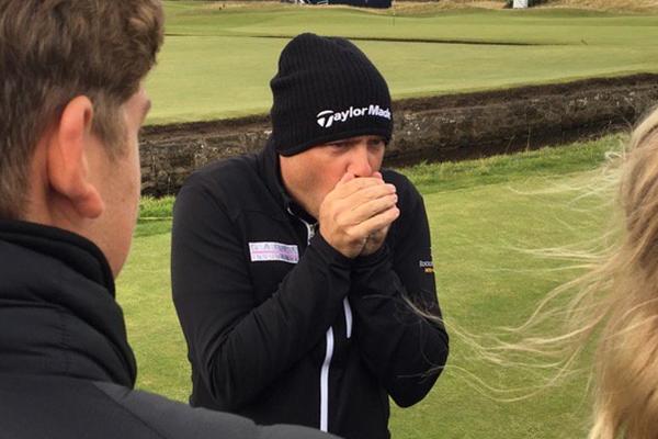 Graeme Storm se quedó helado. Perdió la tarjeta por 100 euros