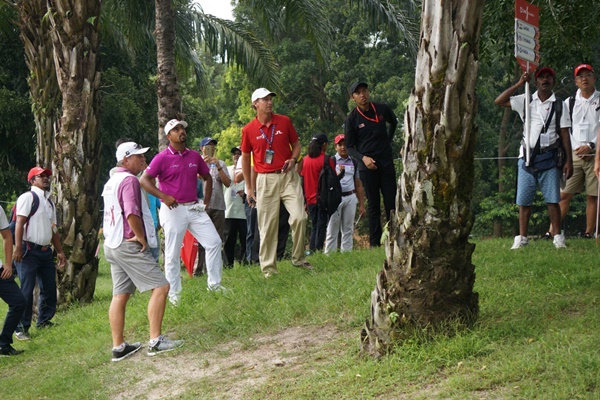 El golfista asiático sufrió un déjà vu con lo vivido hace solo siete días en Macao. Foto: @PGATour