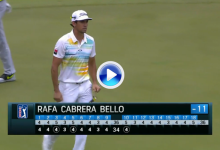 Uno de Uno: Cabrera-Bello suma su primer Top 10 del año en el PGA con golpes como este (VÍDEO)