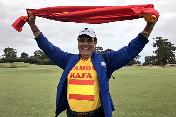 Padre Rafa Cabrera-Bello Copa de Mundo Australia